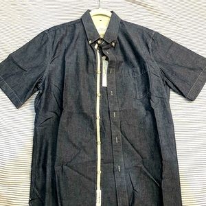 NWT Rag and Bone Short Sleeve Button Down